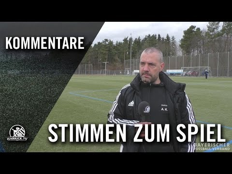 Stimmen zum Spiel | ASV Dachau U19 - TSV 1865 Dachau U19 (12. Spieltag, Kreisliga München)