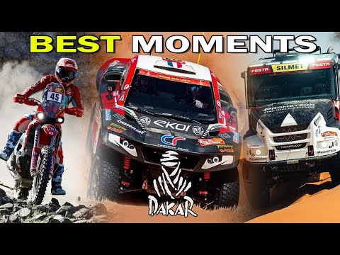Dakar 2026 Highlights - Crashes & Mistakes -The Best Moments - Actions Dunes Sand and More Week 2