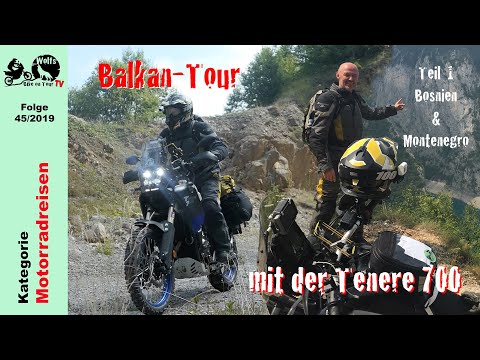 Balkan-Tour mit der Yamaha Tenere 700 | Teil 1 | Bosnien-Herzegowina und Montenegro