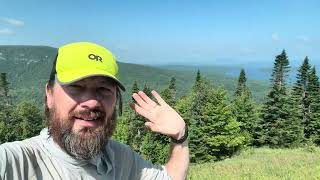 STRUNG OUT Appalachian Trail Thru Hike Maine Day 150 Beamis Mountain Lean-To Little Swift River Pond