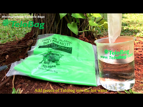 Biodegradable Environment Friendly Cassava Bag
