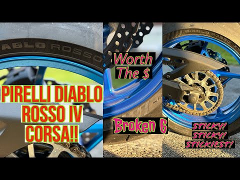 Pirelli Diablo Rosso IV Corsa review! Why I think they belong on more than track bikes!