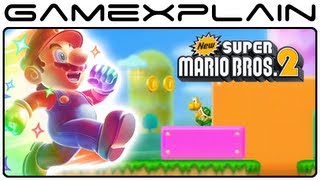 New Super Mario Bros. 2 - Invincible Star Mario Gameplay Footage (Nintendo 3DS)
