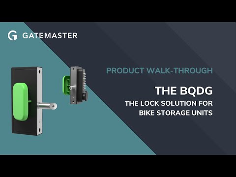 The lock for bike storage units: Superlock Quick Exit, Digital Access (BQDG)