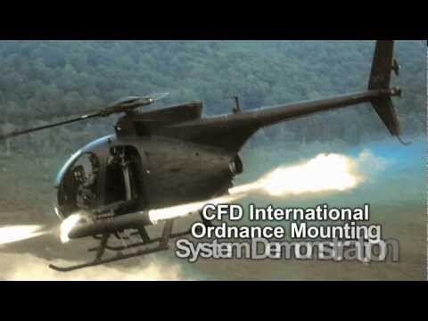 CFD International MD-500/530 Ordnance Mounting System Demonstration