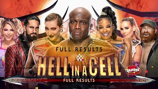 Full WWE Hell in a Cell 2021 Results