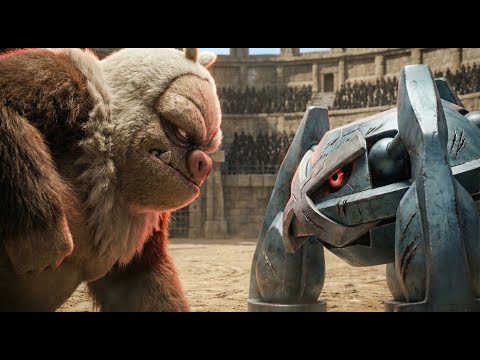 Pokémon Tournament Animation EP 1 (Hyper-Realistic Cinematic Battle) | Slaking vs Metagross