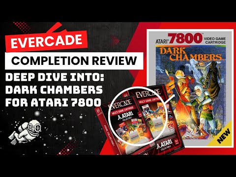 Dark Chambers for Atari 7800 - The Ultimate Evercade Deep Dive | Story, Sound & Gameplay