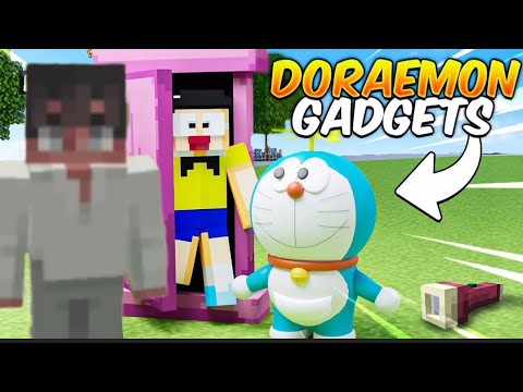 Craft Doremon Gadgets in Minecraft?! |IAMSANGAM|