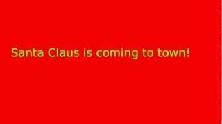 Michael Bolton-Santa Claus is coming to town(Lyrics)