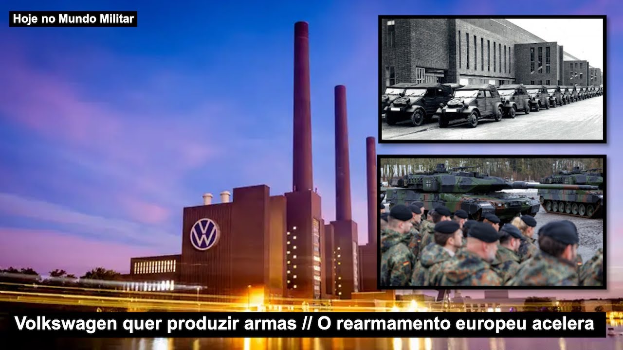 Volkswagen quer produzir armas – O rearmamento europeu acelera