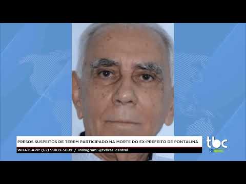 Jornal Brasil Central |14-08-26| Preso Suspeitos participado da morte do Ex-prefeito de Pontalina