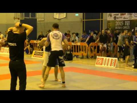 Richie Crosdale nogi irish open match 1