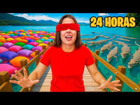 24 HOURS WITH COVERED EYES