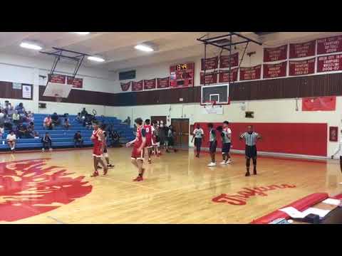 Team Loaded puts down Upward Stars  with the 66-50 victory - Queen City Middle School Showcase