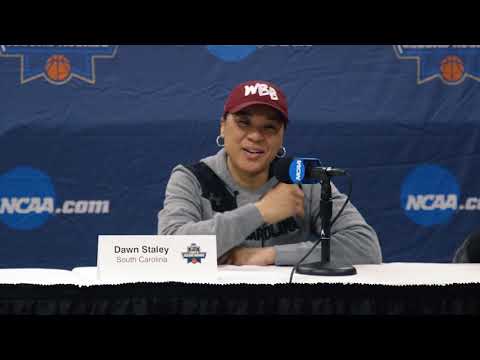 Tyasha Harris, Alexis Jennings, Dawn Staley News Conference — 3/21/19