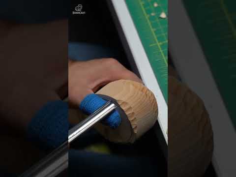 Up for a kuksa carving sesh? ASMR! The sounds? Seriously satisfying 😊🪵#WoodCarving #Kuksa #Crafts