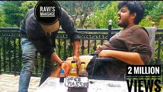 Best Indian Head and Thigh Massage-Head, scalp & Deep tissue massage by Ravi | Kasol |ASMR