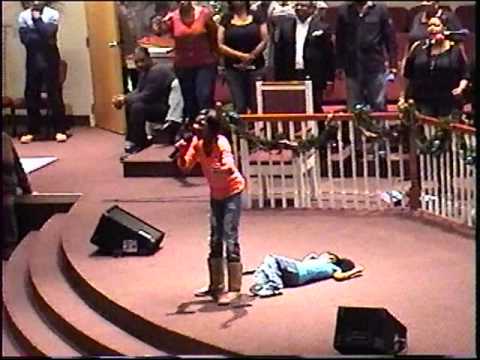 12 year old smashes Father Can You Hear Me