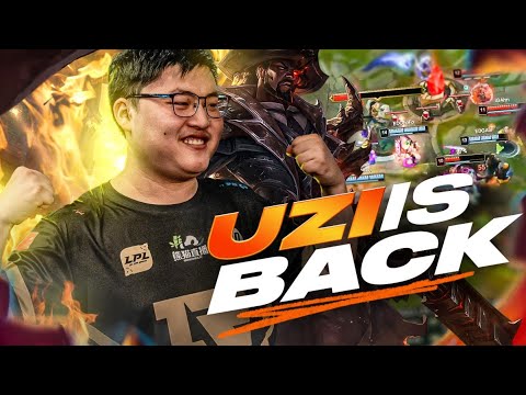 THE RETURN OF UZI - EDG VS IG - CAEDREL