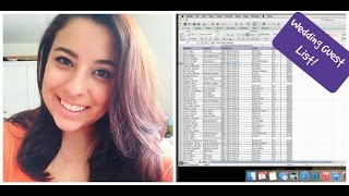 How to organize your Guest List on Excel! | Wedding Planning