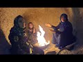 Helping Elham Khanum In Digging The Cave Of Soghra Khanum