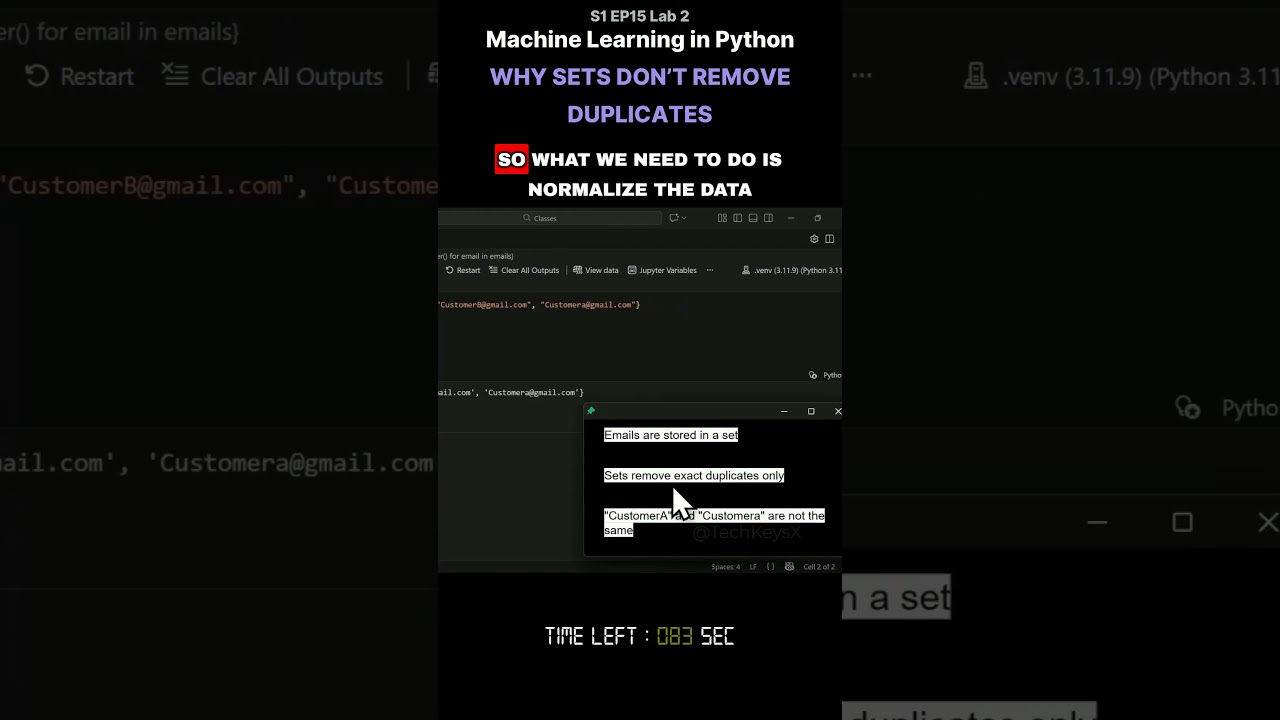 S1 EP15 Lab 2   Machine Learning in Python   Why Sets Don’t Remove   Duplicates