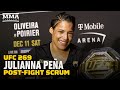 Julianna Pena Targets Valentina Shevchenko, Germaine de Randamie Rematches | UFC 269 | MMA Fighting