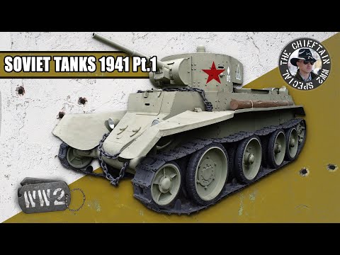 Tanks of the Red Army in 1941: Armoured Cars and Light Tanks, by the Chieftain - WW2 Special