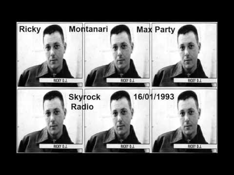 Ricky Montanari live at Max Party - Skyrock FM 1993 1 16