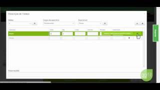 Prescrição de Treinamento - Software para academias GoFit