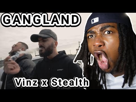 NON-ALBANIAN REACTS TO VINZ x STEALTH - GANGLAND FIRST TIME REACTION!)