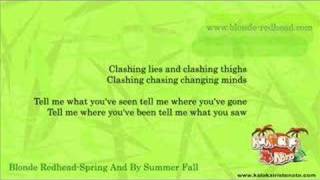 Blonde Redhead-Spring And By Summer Fall