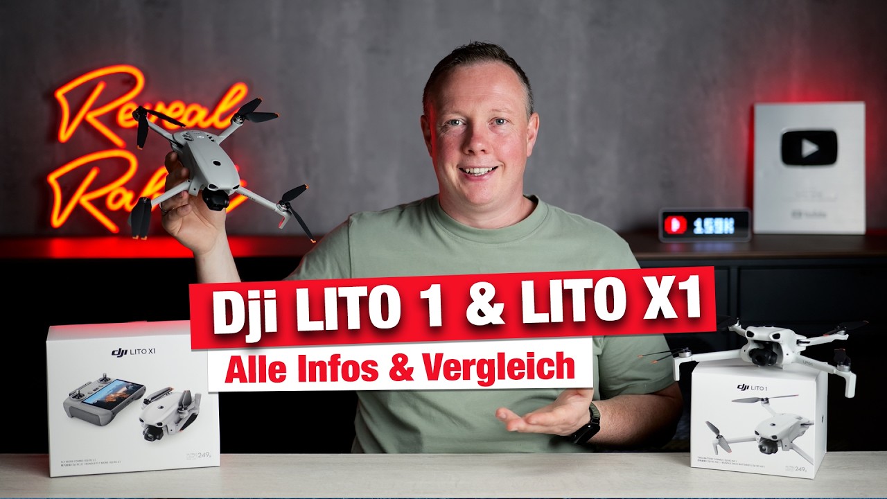 DJI LITO Serie (  LITO 1 & LITO X1 ) - Alle Infos & Vergleich der beiden Anfänger-Drohnen