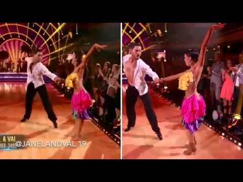 Janel and Val - Samba (week 6 vs finale)
