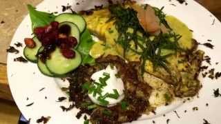 Cold Smoked Albacore Tuna Omelette
