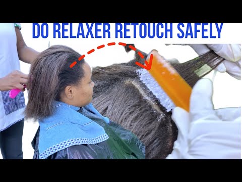 Relaxer Retouch Tutorial