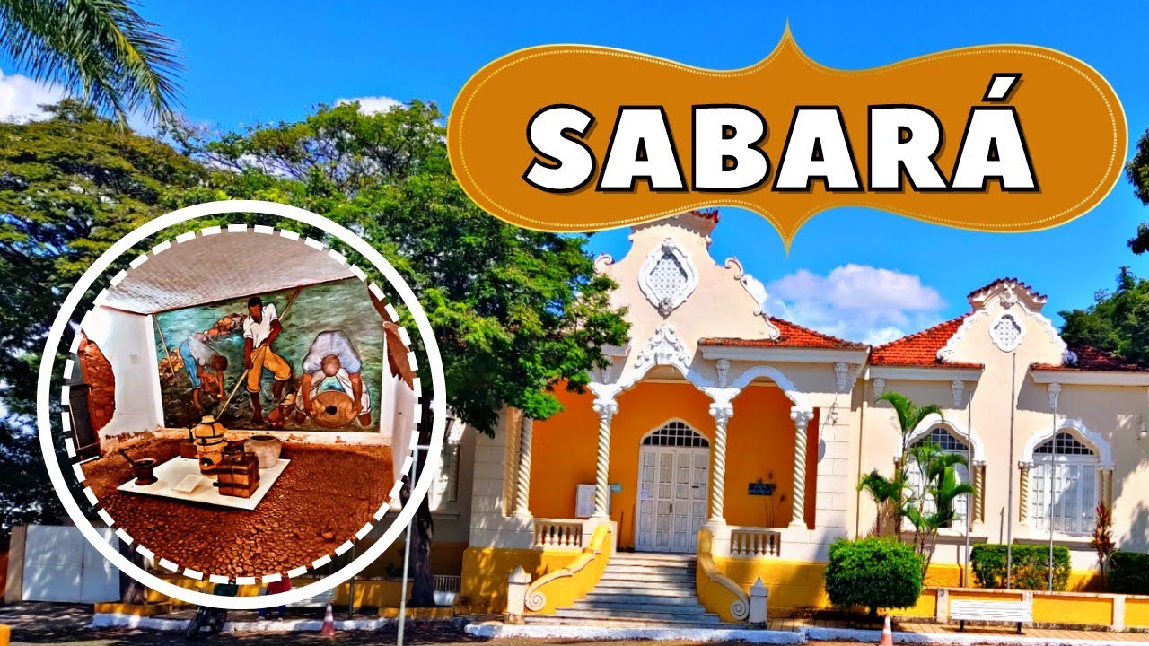 CONHEÇA SABARÁ MG: Cidade histórica ao lado de Belo Horizonte - Minas Gerais