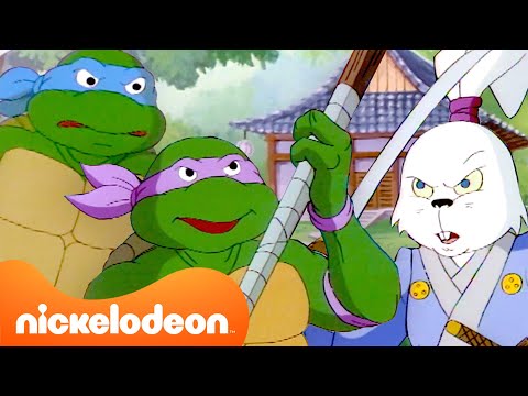 TMNT: Teenage Mutant Ninja Turtles | TMNT (1987) GANZE FOLGE: "Der Samurai Hase" 🐰 | Nickelodeon