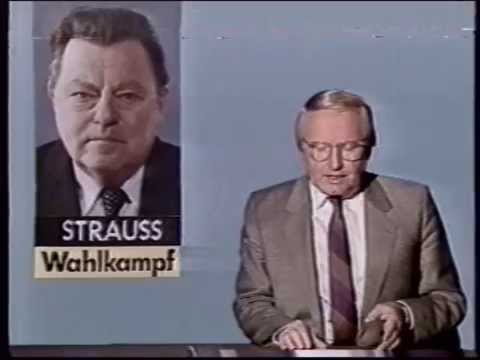 ARD 19.02.1983 Tagesschau Programmtafeln Werner Veigel