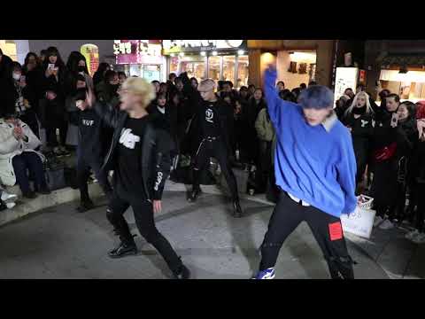 [HD]181214 DOB 디오비 hongdaebusking 홍대버스킹 IKON(아이콩)“killing me(죽겠다)”