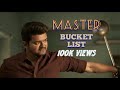 Master Bucket List BGM Non LCU Thalapathy Vijay Sethupathi Anirudh Lokesh Headphones Must
