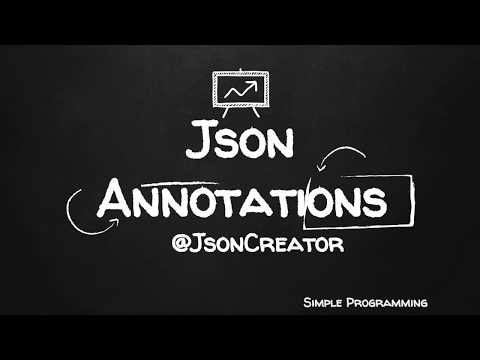 Jackson Annotations Jsoncreator Example Simple Programming