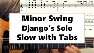 Django Solo Minor Swing Slow