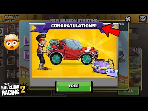 😳 BIGGEST FREE REWARD !! IN - Hill Climb Racing 2