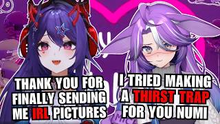 Michi Surprises Numi With a IRL Picture of Herself