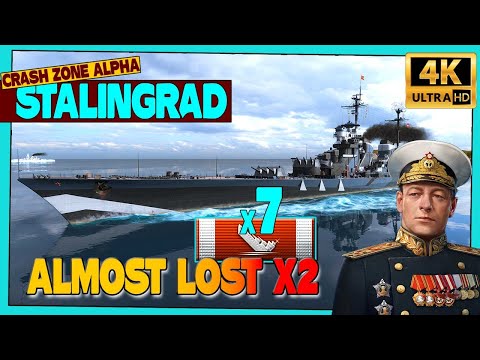 Cruiser Stalingrad: Almost lost x2 - World of Warships