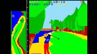 Arcade Game: Crown Golf (1984 Nasco)
