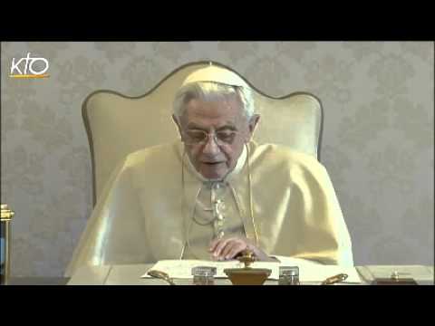 Discours de Benoît XVI