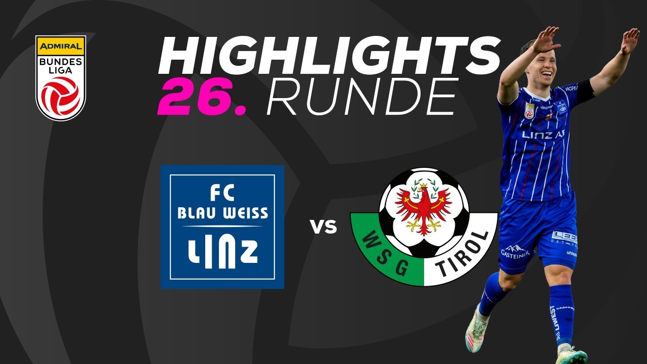 Blau Weiss Linz vs WSG Tirol Highlights